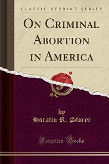 Cover of On criminal abortion in America