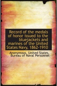 Cover of Record of Medals of Honor